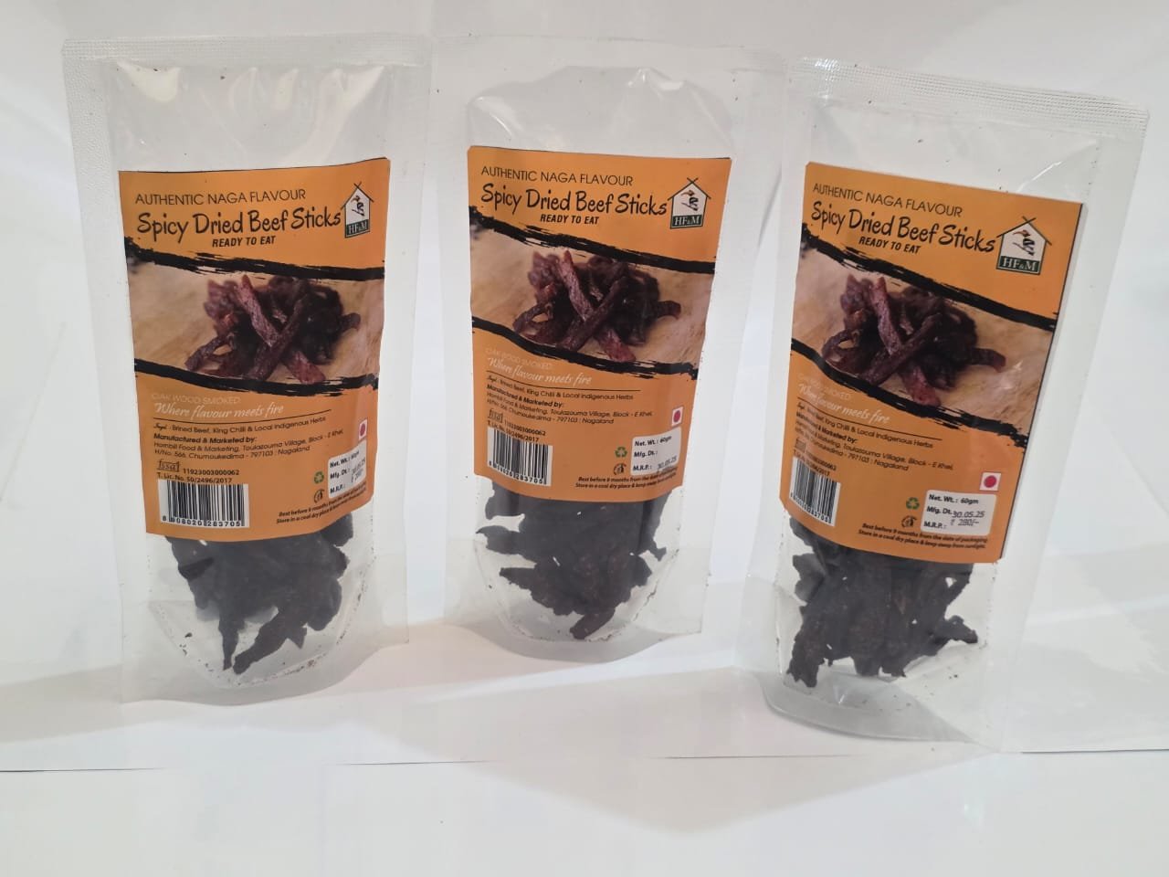 SPICY DRIED BEEF STICKS